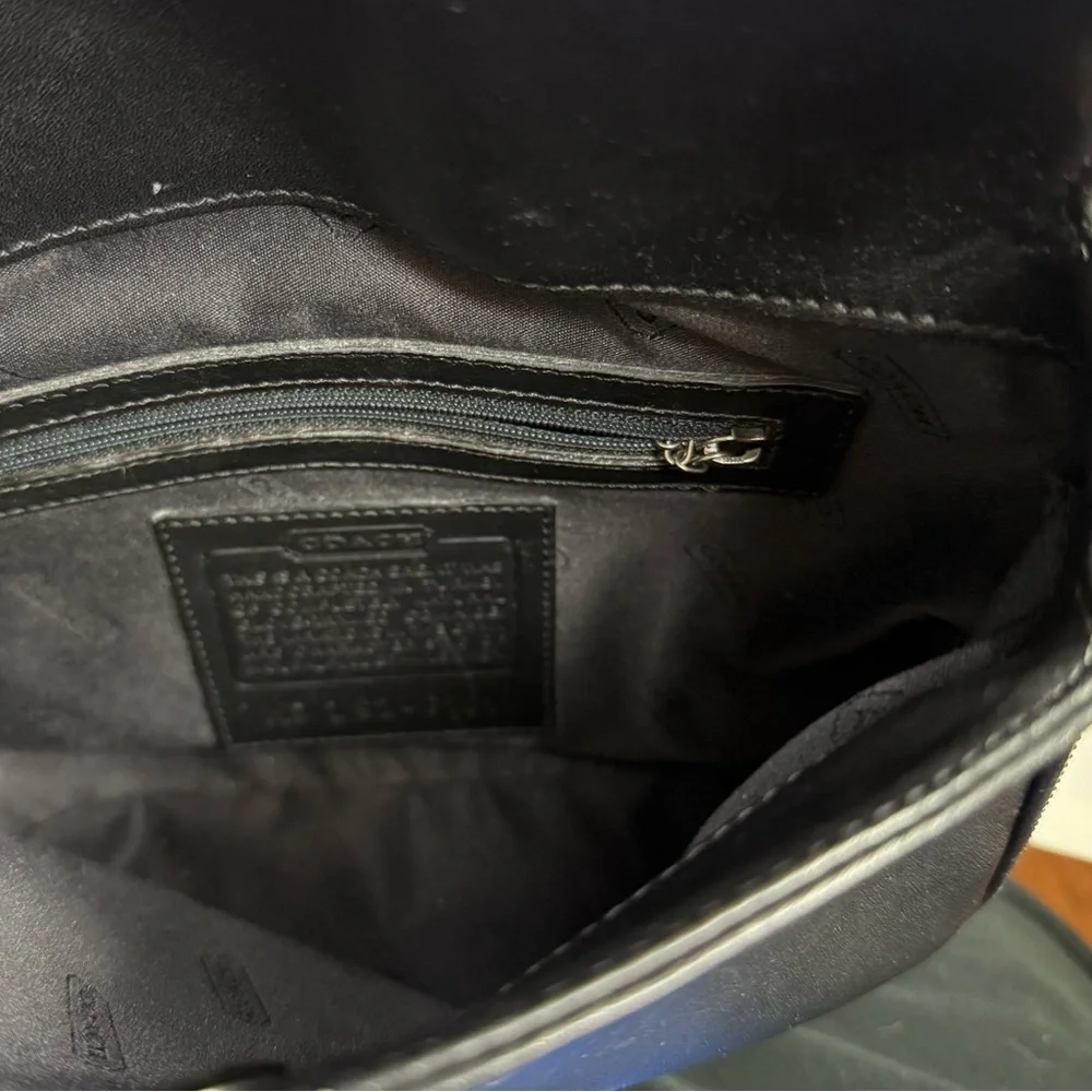 COACH Whitney Leather Mini Hand Hobo Bag